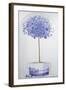 China Blue Tree Set in a Niche-Lincoln Seligman-Framed Giclee Print