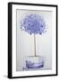 China Blue Tree Set in a Niche-Lincoln Seligman-Framed Giclee Print