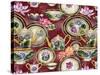 China Cabinet Oxblood-Bill Jackson-Stretched Canvas