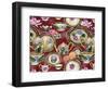 China Cabinet Oxblood-Bill Jackson-Framed Giclee Print