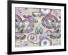 China Cabinet Silver Plum-Bill Jackson-Framed Giclee Print