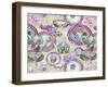 China Cabinet Silver Plum-Bill Jackson-Framed Giclee Print