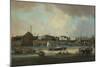 China, Canton, at Beginning of 1800s with Agencies for Foreign Companies-null-Mounted Giclee Print