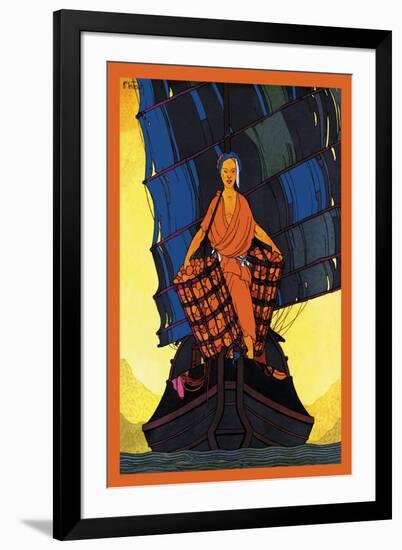 China-Cargoes-Frank Mcintosh-Framed Art Print