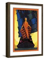 China-Cargoes-Frank Mcintosh-Framed Art Print