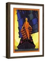 China-Cargoes-Frank Mcintosh-Framed Art Print