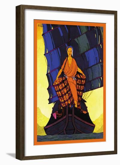 China-Cargoes-Frank Mcintosh-Framed Art Print