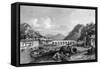 China Chan River-Thomas Allom-Framed Stretched Canvas