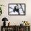 China, Chengdu Panda Base. Baby Giant Panda in Tree-Jaynes Gallery-Framed Photographic Print displayed on a wall