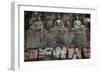 China, Chongqing, Dazu County, Dazu Rock Carvings with Stone Sculptures at Mount Baoding-null-Framed Giclee Print