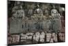 China, Chongqing, Dazu County, Dazu Rock Carvings with Stone Sculptures at Mount Baoding-null-Mounted Giclee Print