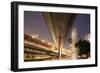 China, Chongqing, Overhead Expressways on Autumn Evening-Paul Souders-Framed Photographic Print