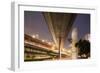 China, Chongqing, Overhead Expressways on Autumn Evening-Paul Souders-Framed Photographic Print