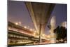 China, Chongqing, Overhead Expressways on Autumn Evening-Paul Souders-Mounted Photographic Print