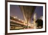 China, Chongqing, Overhead Expressways on Autumn Evening-Paul Souders-Framed Photographic Print