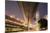 China, Chongqing, Overhead Expressways on Autumn Evening-Paul Souders-Mounted Photographic Print