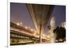 China, Chongqing, Overhead Expressways on Autumn Evening-Paul Souders-Framed Photographic Print