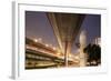 China, Chongqing, Overhead Expressways on Autumn Evening-Paul Souders-Framed Photographic Print