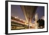 China, Chongqing, Overhead Expressways on Autumn Evening-Paul Souders-Framed Photographic Print