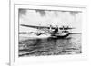 China Clipper flying out of Miami, Fl Photograph - Miami, FL-Lantern Press-Framed Art Print