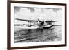 China Clipper flying out of Miami, Fl Photograph - Miami, FL-Lantern Press-Framed Art Print