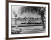 China Clipper Mooring on Hawaiian Island Photograph - Hawaii-Lantern Press-Framed Art Print