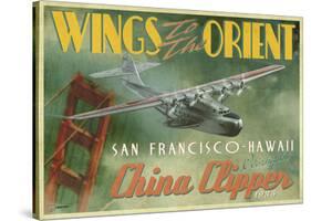 China Clipper-Carlos Casamayor-Stretched Canvas