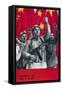 China: Communist Poster-null-Framed Stretched Canvas