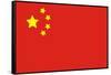 China Flag-AAAAAA-Framed Stretched Canvas