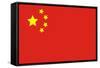 China Flag-AAAAAA-Framed Stretched Canvas