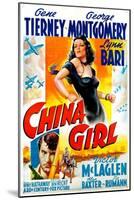 China Girl, Gene Tierney, George Montgomery, 1942-null-Mounted Art Print