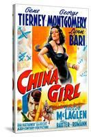 China Girl, Gene Tierney, George Montgomery, 1942-null-Stretched Canvas