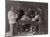 China, Group of Accountants with their Abacuses-null-Mounted Photographic Print