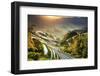 China, Guangxi Province, Longsheng, Long Ji rice terrace filled with water in the morning with Tian-Maurizio Rellini-Framed Photographic Print