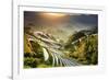 China, Guangxi Province, Longsheng, Long Ji rice terrace filled with water in the morning with Tian-Maurizio Rellini-Framed Photographic Print