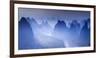 China, Guangxi province, Xingping village along River Li-Maurizio Rellini-Framed Photographic Print