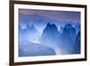 China, Guangxi province, Xingping village along River Li-Maurizio Rellini-Framed Photographic Print