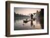 China, Guanxi, Yangshuo. Old Chinese Fisherman-Matteo Colombo-Framed Premium Photographic Print