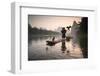 China, Guanxi, Yangshuo. Old Chinese Fisherman-Matteo Colombo-Framed Premium Photographic Print