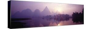 China, Guilin, Fishermen-null-Stretched Canvas