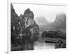 China, Guilin Li River-John Ford-Framed Photographic Print