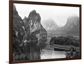 China, Guilin Li River-John Ford-Framed Photographic Print