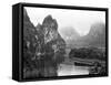 China, Guilin Li River-John Ford-Framed Stretched Canvas