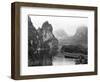 China, Guilin Li River-John Ford-Framed Photographic Print