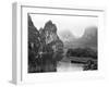 China, Guilin Li River-John Ford-Framed Photographic Print