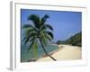 China, Hainan Island, Sanya, Beach Scene at Tianya-Haijiao Tourist Zone-Steve Vidler-Framed Photographic Print