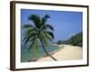 China, Hainan Island, Sanya, Beach Scene at Tianya-Haijiao Tourist Zone-Steve Vidler-Framed Photographic Print