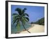 China, Hainan Island, Sanya, Beach Scene at Tianya-Haijiao Tourist Zone-Steve Vidler-Framed Photographic Print