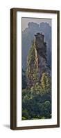 China, Hallelujah Mountains, Wulingyuan, Landscape and Many Peaks-Darrell Gulin-Framed Photographic Print