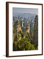 China, Hallelujah Mountains, Wulingyuan, Landscape and Many Peaks-Darrell Gulin-Framed Photographic Print